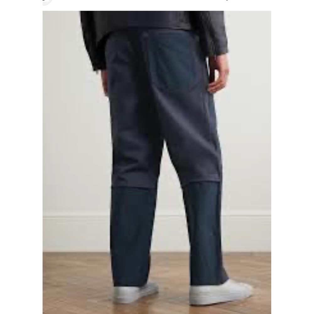 Theory Project Mens Pants Dark Gray Cargo Style Patchwork Design Size 31